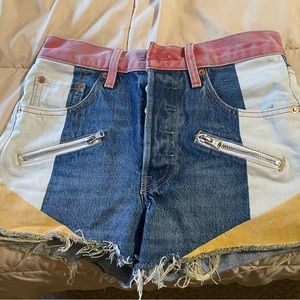 Limited addition Levi 501 vintage shorts.